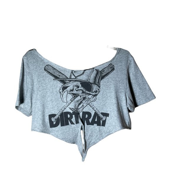 Nike Dirt Rat - Upcycled Cropped Tee - Picture 4 of 5